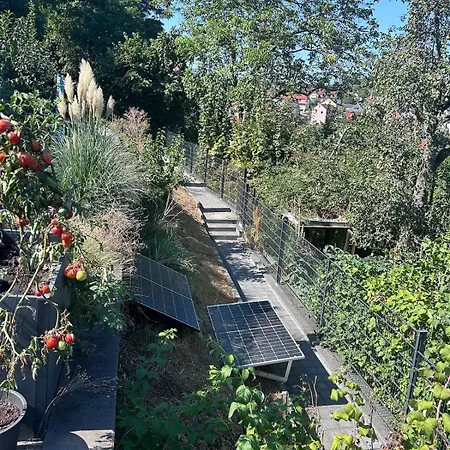 아파트 Cozy Living With A View Near Wuerzburg Niederdorla