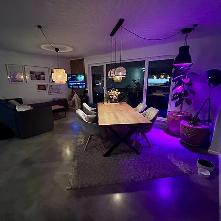 아파트 Cozy Living With A View Near Wuerzburg *