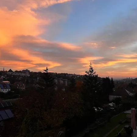 아파트 Cozy Living With A View Near Wuerzburg Niederdorla
