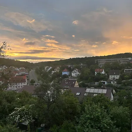 아파트 Cozy Living With A View Near Wuerzburg