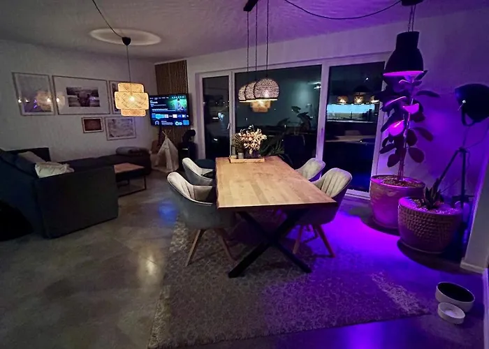 Daire Cozy Living With A View Near Wuerzburg *